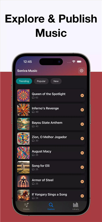 AI Song Maker: Soniva Music screenshot