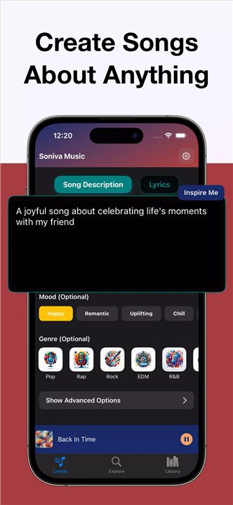 AI Song Maker: Soniva Music screenshot