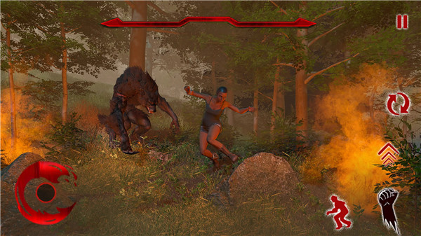 Wild Werewolf Hunting Bigfoot screenshot