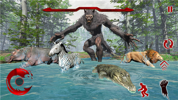 Wild Werewolf Hunting Bigfoot screenshot