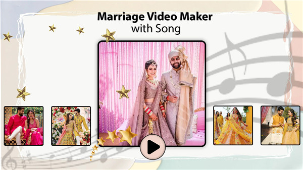 Marriage video maker with song screenshot