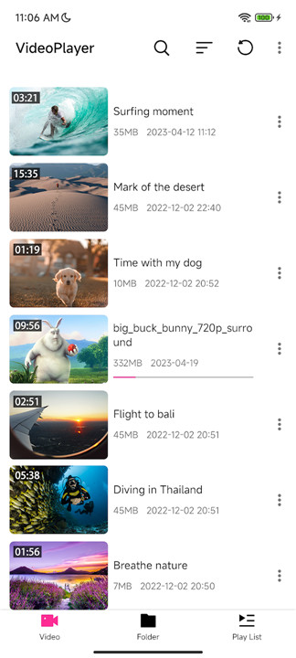 Video Player - media player screenshot