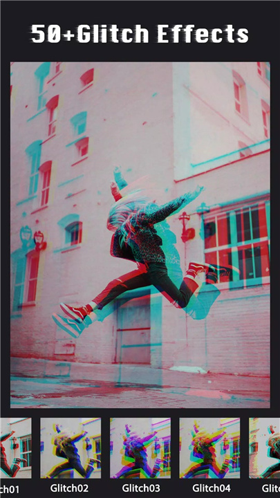 Glitch Photo Editor - Vintage screenshot