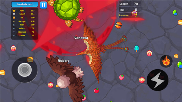 Slither-Snake Vs Bugs screenshot