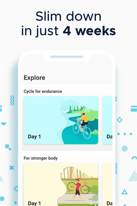 Cycling apps for weight loss screenshot