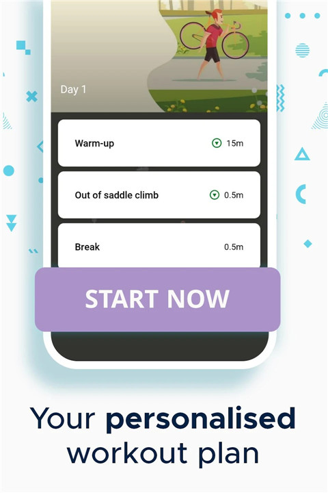 Cycling apps for weight loss screenshot