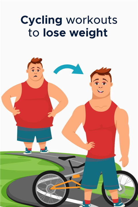 Cycling apps for weight loss screenshot