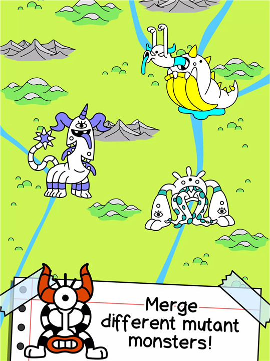 Monster Evolution: Merge Game screenshot