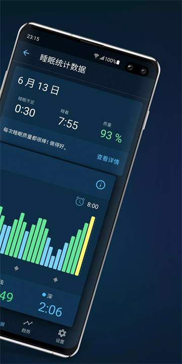 晚安 — 智能闹钟和睡眠周期跟踪器 screenshot