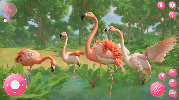 Wild Flamingo Life Simulator screenshot