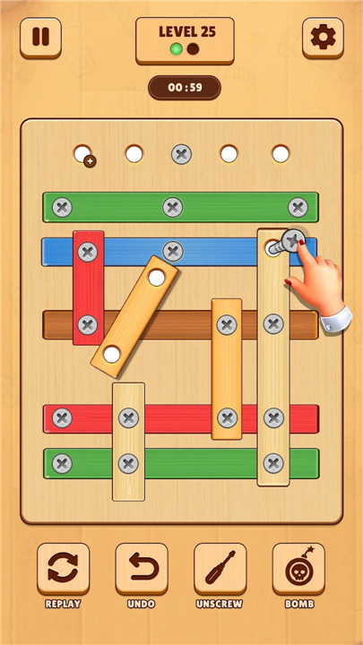 Bolt Blast: Wood Puzzle Screw screenshot