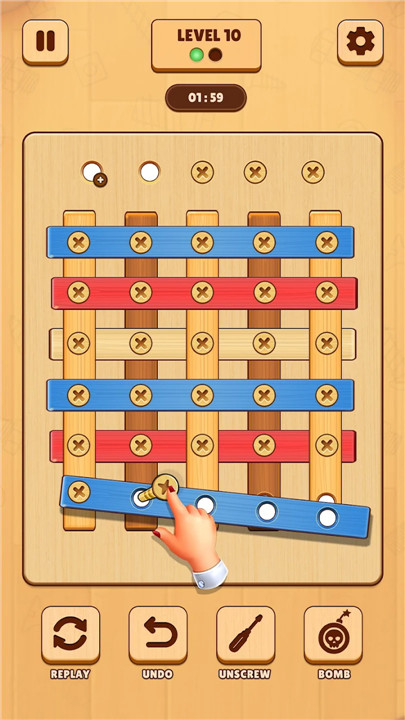 Bolt Blast: Wood Puzzle Screw screenshot