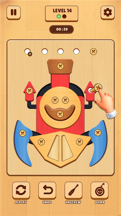 Bolt Blast: Wood Puzzle Screw screenshot