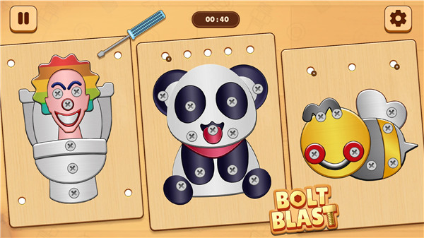 Bolt Blast: Wood Puzzle Screw screenshot