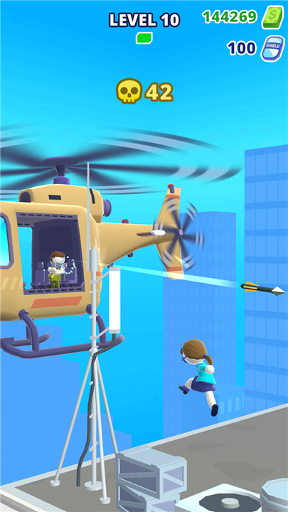 Helicopter Escape 3D screenshot