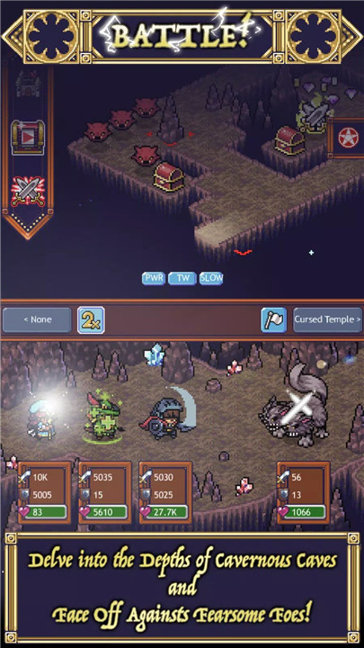 Cave Heroes:Idle Dungeon RPG screenshot