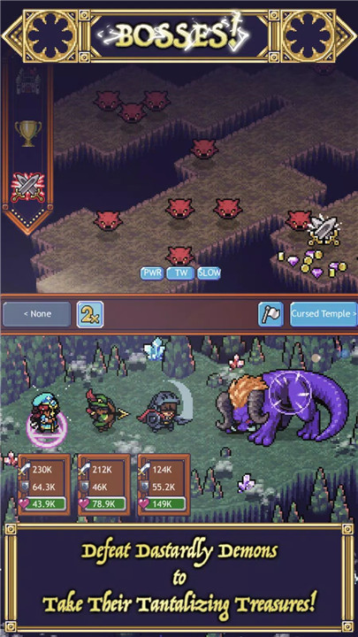 Cave Heroes:Idle Dungeon RPG screenshot