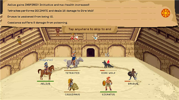 Gladiator manager screenshot