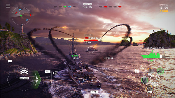 Warships Mobile 2: Naval War screenshot