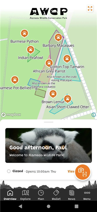 Alameda Wildlife Park screenshot