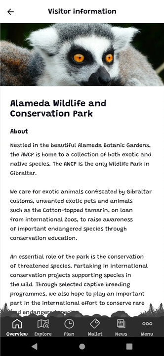 Alameda Wildlife Park screenshot