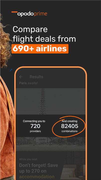 Opodo: Book cheap flights screenshot