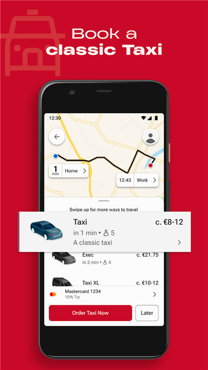 FREENOW - Taxi and more screenshot