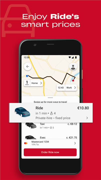 FREENOW - Taxi and more screenshot