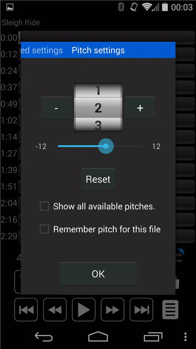 Music Speed Changer: Audipo screenshot