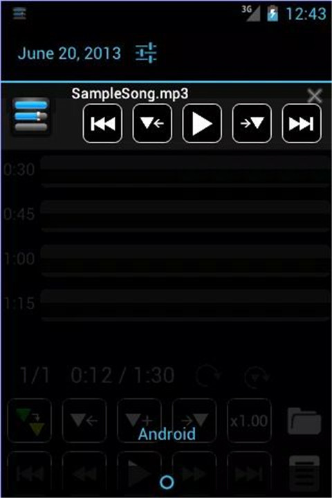 Music Speed Changer: Audipo screenshot