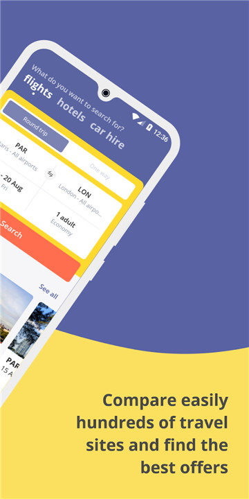 Jetcost: flights, hotels, cars screenshot