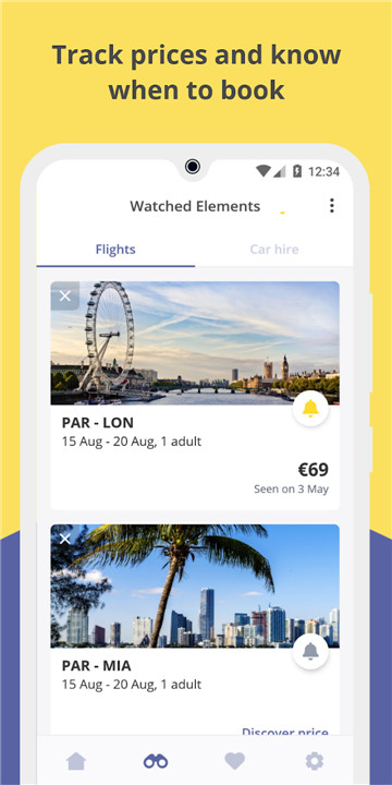 Jetcost: flights, hotels, cars screenshot