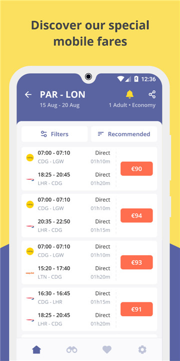 Jetcost: flights, hotels, cars screenshot