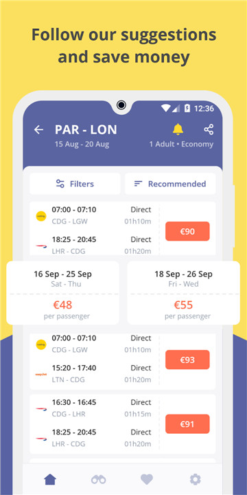 Jetcost: flights, hotels, cars screenshot