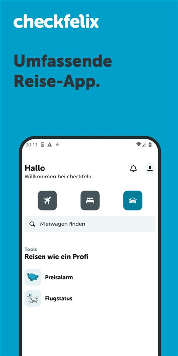 checkfelix: Flüge Hotels Autos screenshot