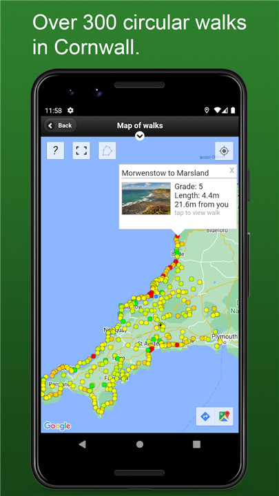 iWalk Cornwall screenshot