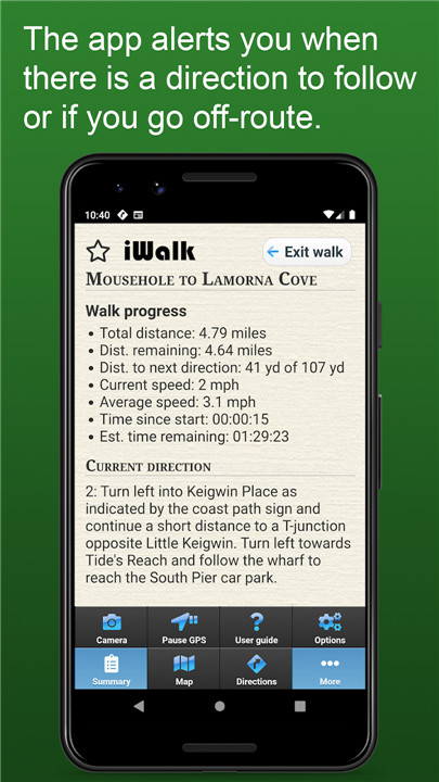 iWalk Cornwall screenshot