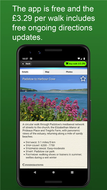 iWalk Cornwall screenshot