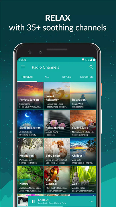 Zen Radio screenshot