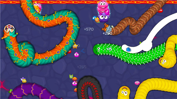 Worm Hunt - Snake game iO zone screenshot