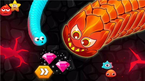 Worm Hunt - Snake game iO zone screenshot