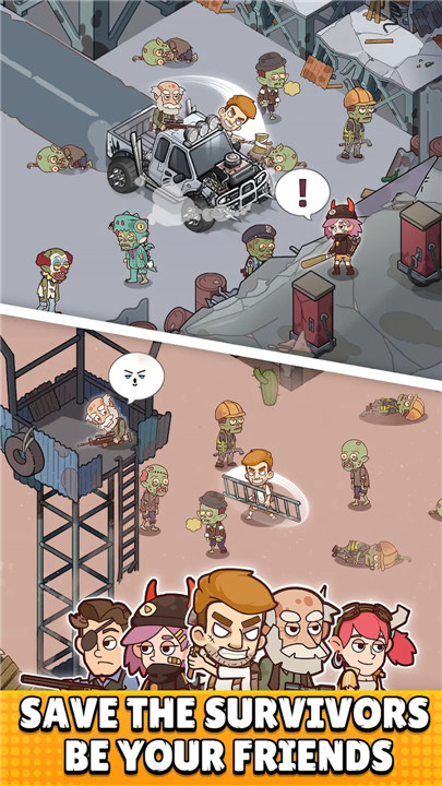 Mini Survival:Zombie Fight screenshot