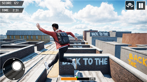 Going Up Parkour Only Rooftop screenshot