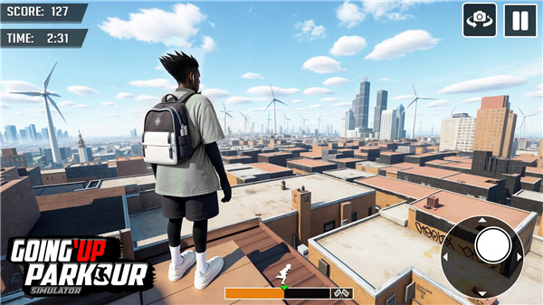 Going Up Parkour Only Rooftop screenshot