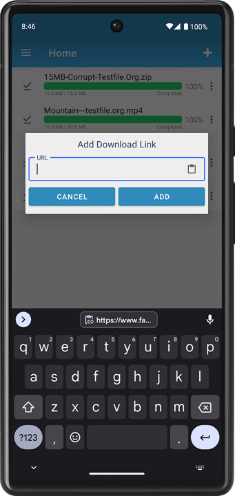 QDM - Quick Download Manager screenshot