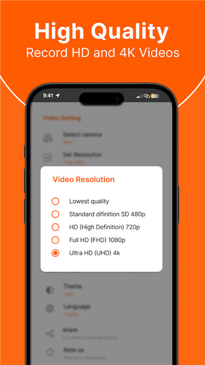 Background Video Recorder BVR screenshot