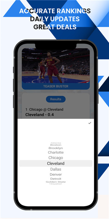 TeaserBuster - NBA Predictions screenshot