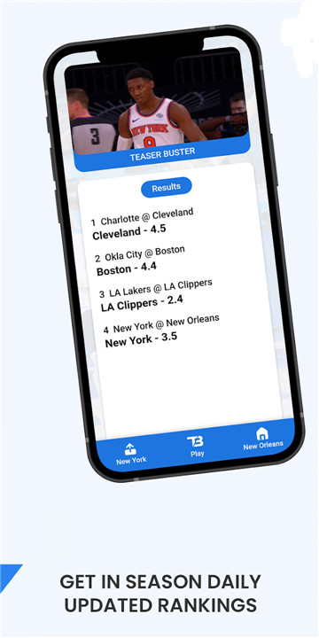 TeaserBuster - NBA Predictions screenshot