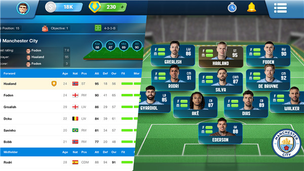 OSM 24/25 Soccer Manager Game screenshot