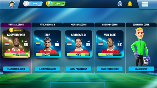 OSM 24/25 Soccer Manager Game screenshot